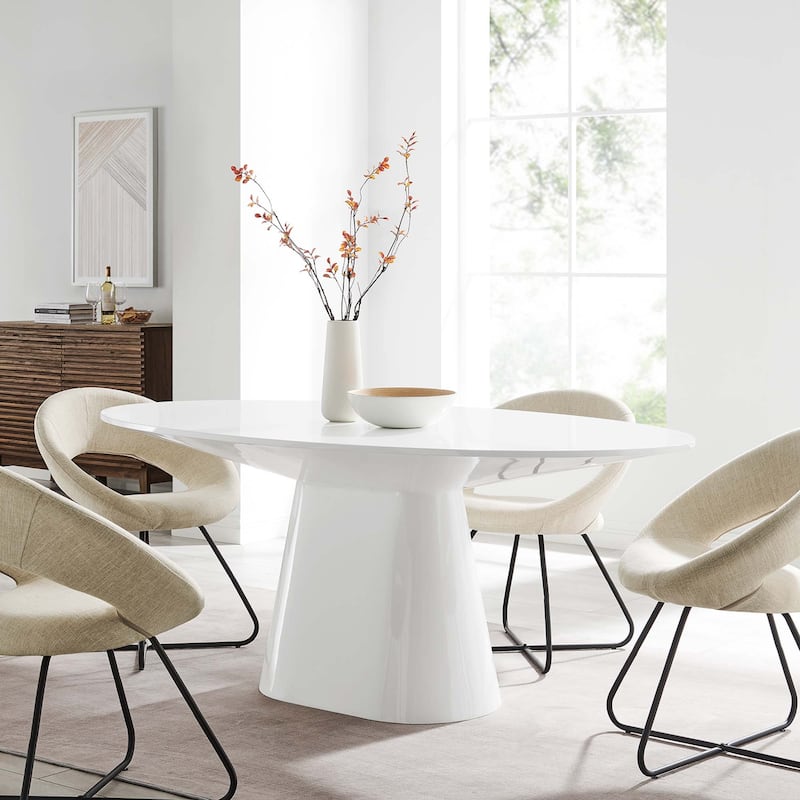Provision 75" Oval Dining Table - Overstock - 36717437